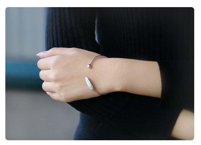 Whispering Willow Leaf Bracelet