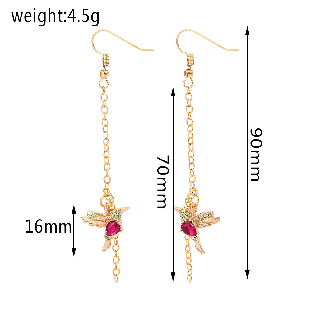 Fluttering Hummingbird Earrings