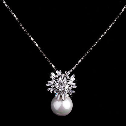 Stardust Pearl Necklace