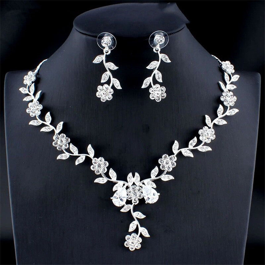 Floral Vine Bridal Set