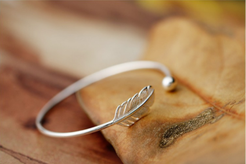 Whispering Willow Leaf Bracelet