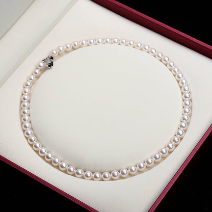 Timeless Luster Pearl Necklace