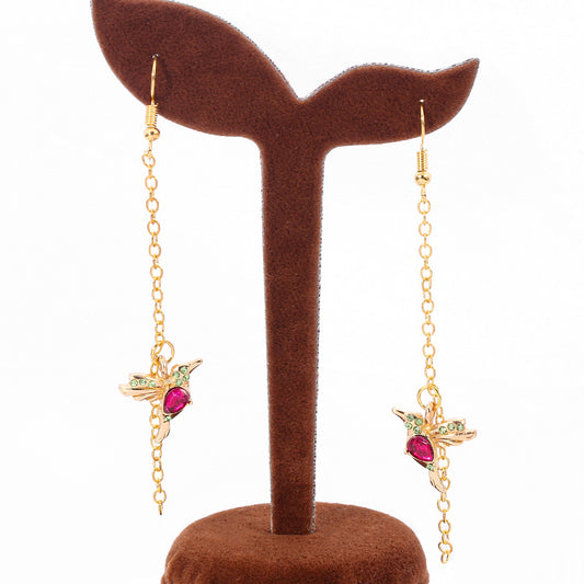 Fluttering Hummingbird Earrings