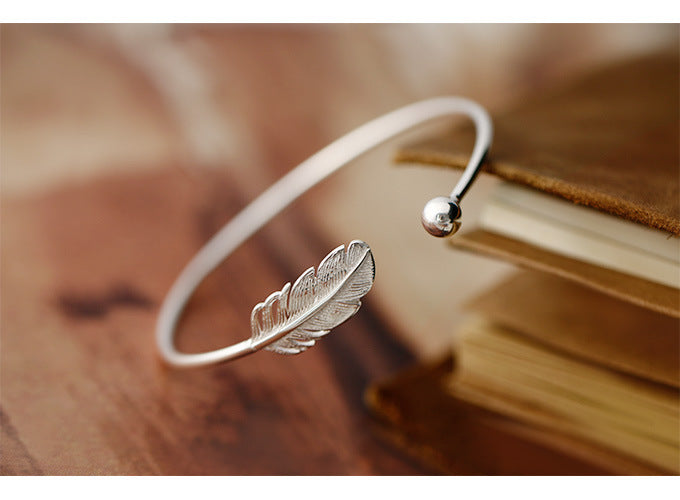 Whispering Willow Leaf Bracelet