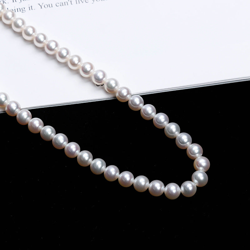 Timeless Luster Pearl Necklace