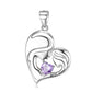 Eternal Bond Mother-Daughter Heart Necklace