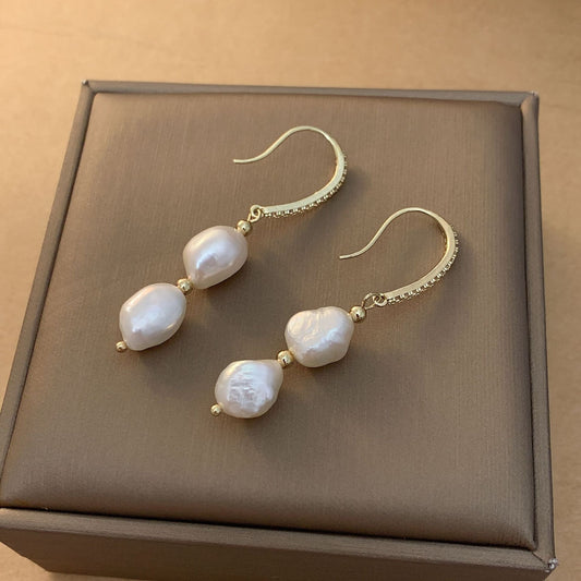 Baroque Pearl Earrings