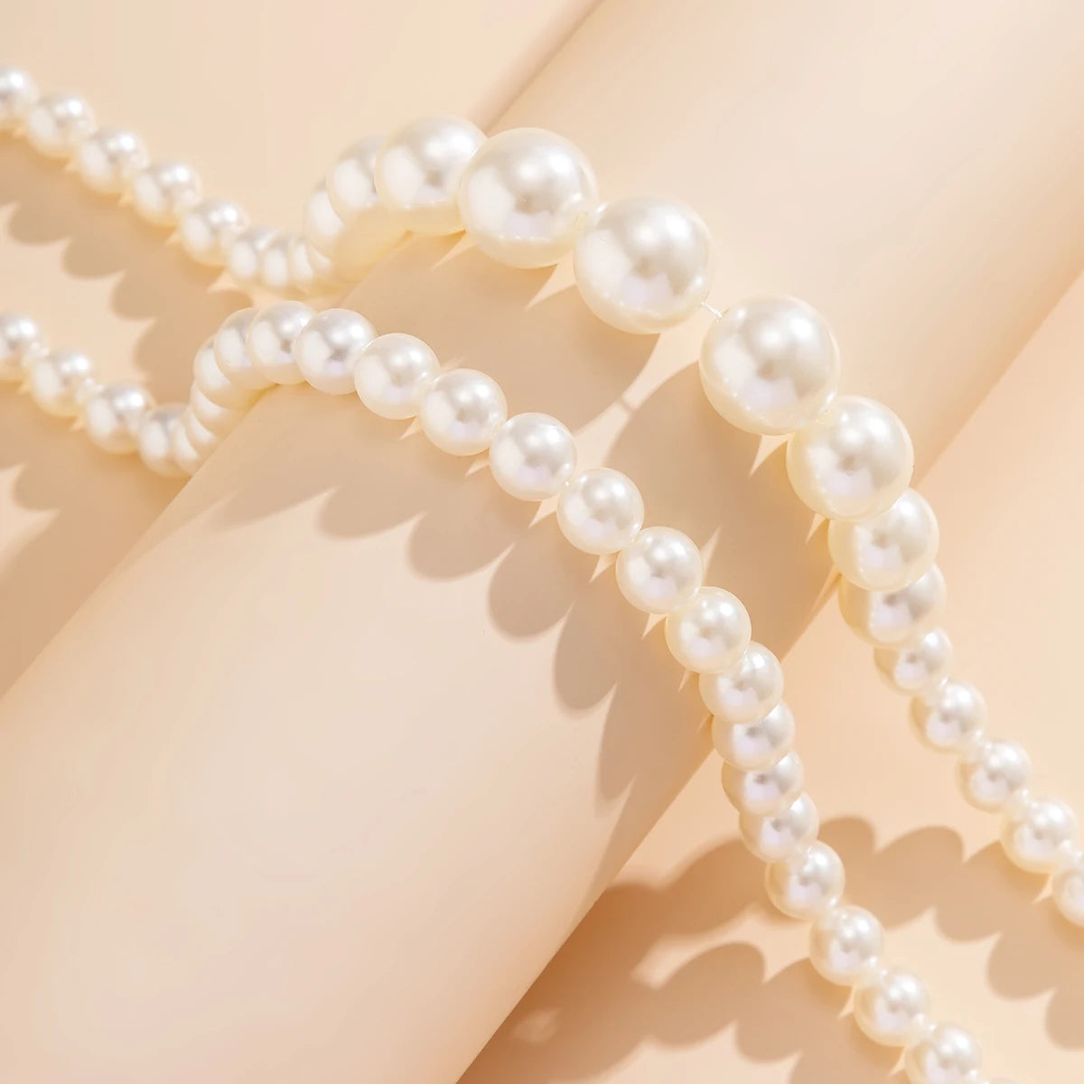 Pearl Essence Beaded Choker