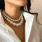 Pearl Essence Beaded Choker